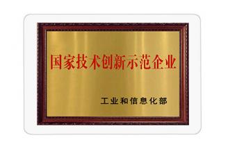 國家技術(shù)創(chuàng)新示范企業(yè)